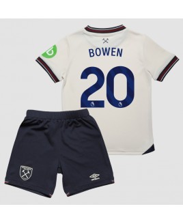 Günstige West Ham United Jarrod Bowen #20 Auswärts Trikotsatzt Kinder 2025-26 Kurzarm (+ Kurze Hosen)